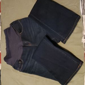 Tall Maternity full panel Old Navy jeans size 4long
